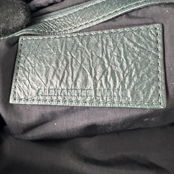 Alexander Wang Brenda Chain Shoulder Bag, Green Washed Look - Picture 11 of 15